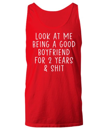 2 Years Dating Tank Top Unisex Shirt