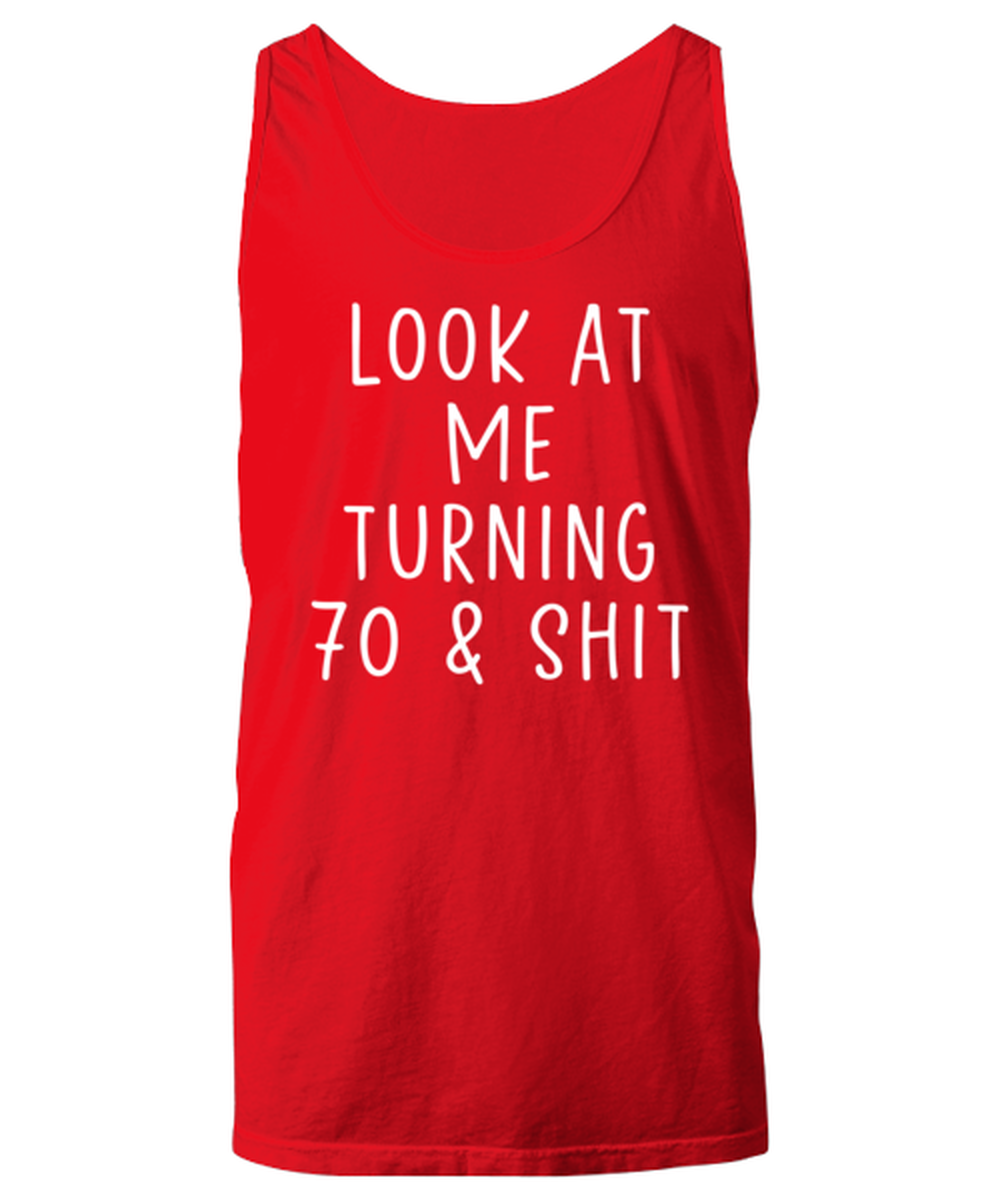 70th Birthday Tank Top Unisex Shirt