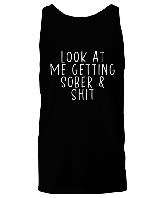 Sober Sobriety Tank Top Unisex Shirt