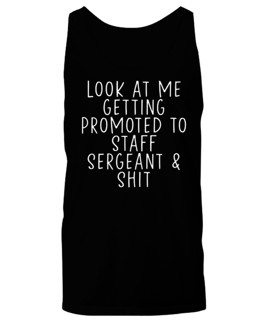 Staff Sergeant Promotion Tank Top Unisex Shirt