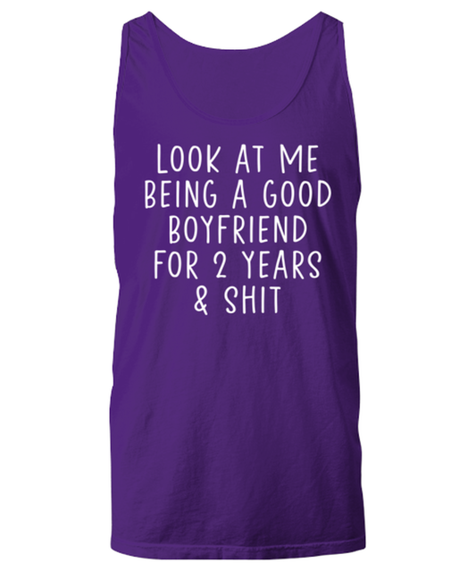 2 Years Dating Tank Top Unisex Shirt