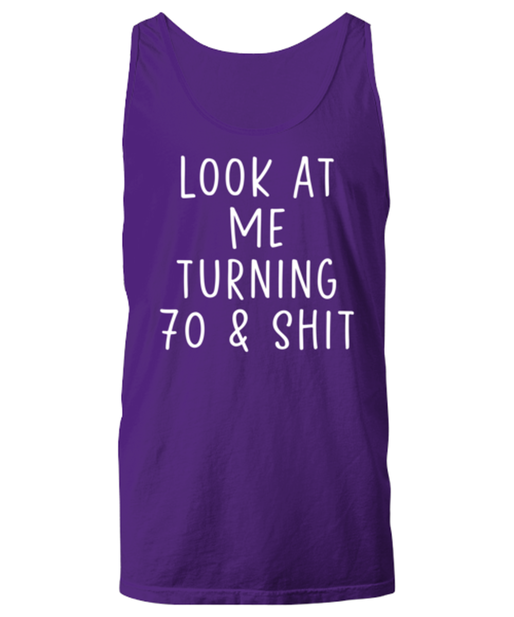 70th Birthday Tank Top Unisex Shirt