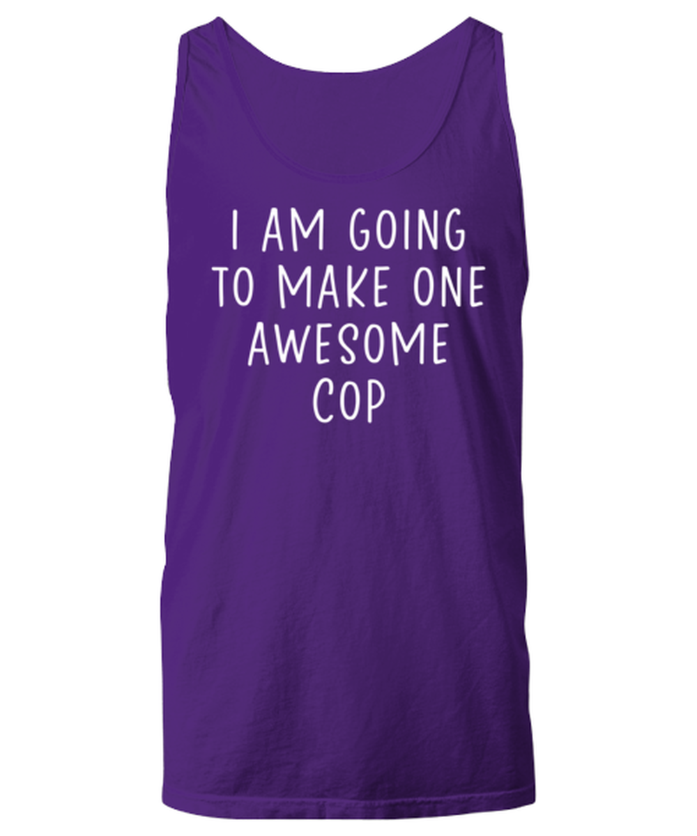 Cop Graduation Tank Top Unisex Shirt