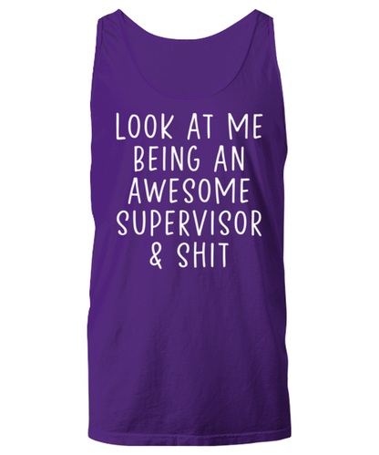 Supervisor Tank Top Unisex Shirt