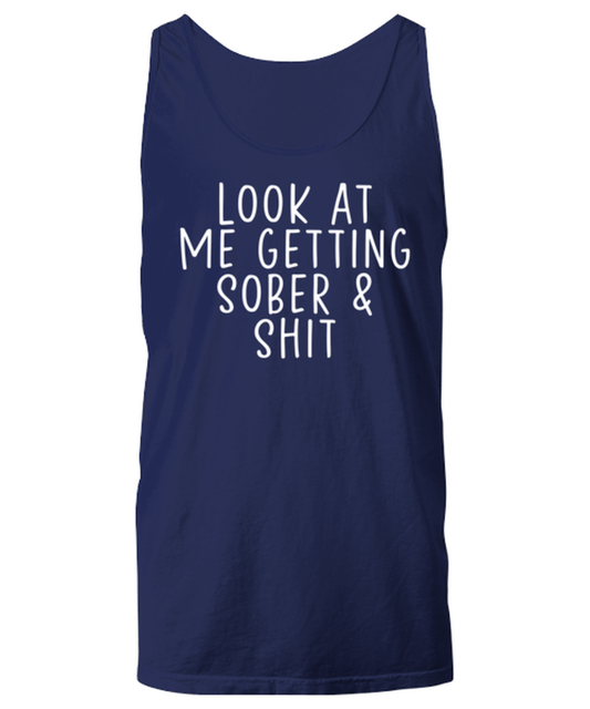 Sober Sobriety Tank Top Unisex Shirt