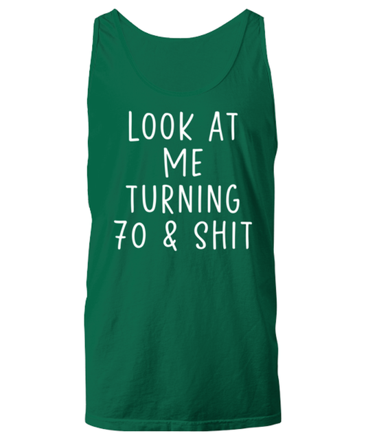 70th Birthday Tank Top Unisex Shirt