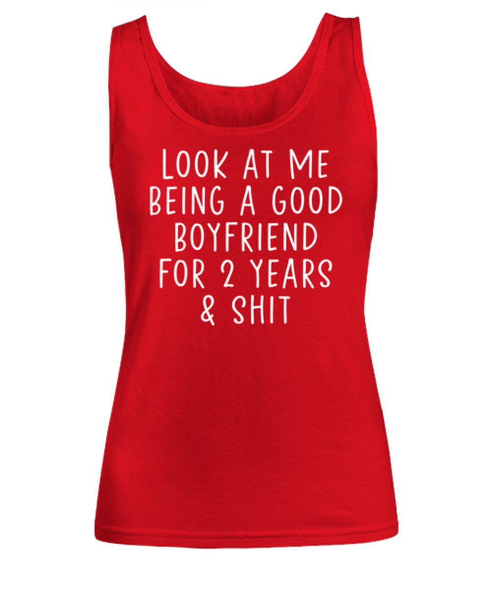 2 Years Dating Women's Tank Top Shirt