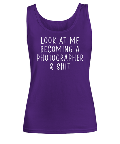 Photographer Women's Tank Top Shirt