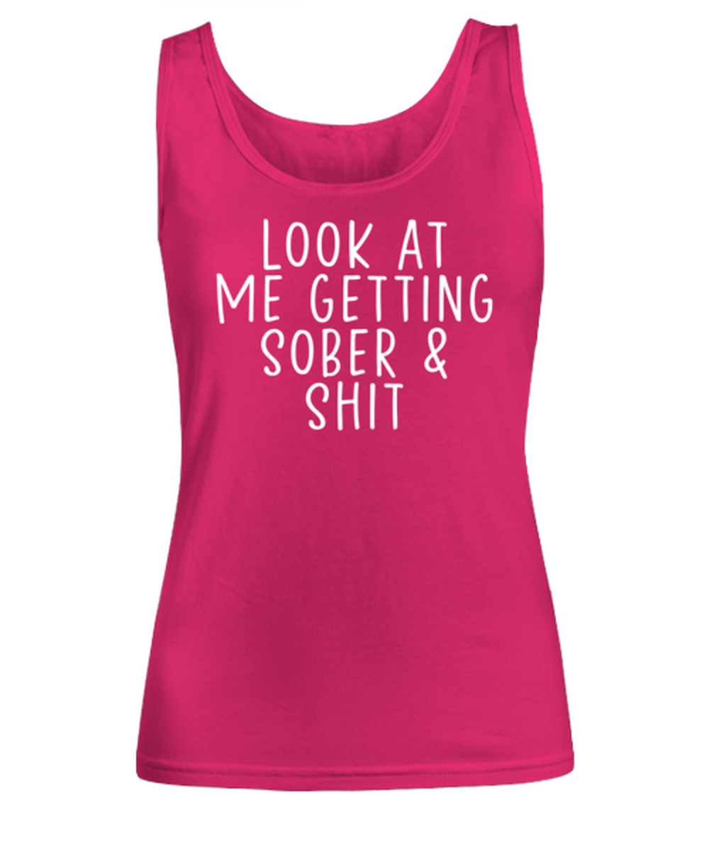 Sober Sobriety Women's Tank Top Shirt