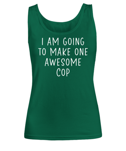 Cop Graduation Women's Tank Top Shirt