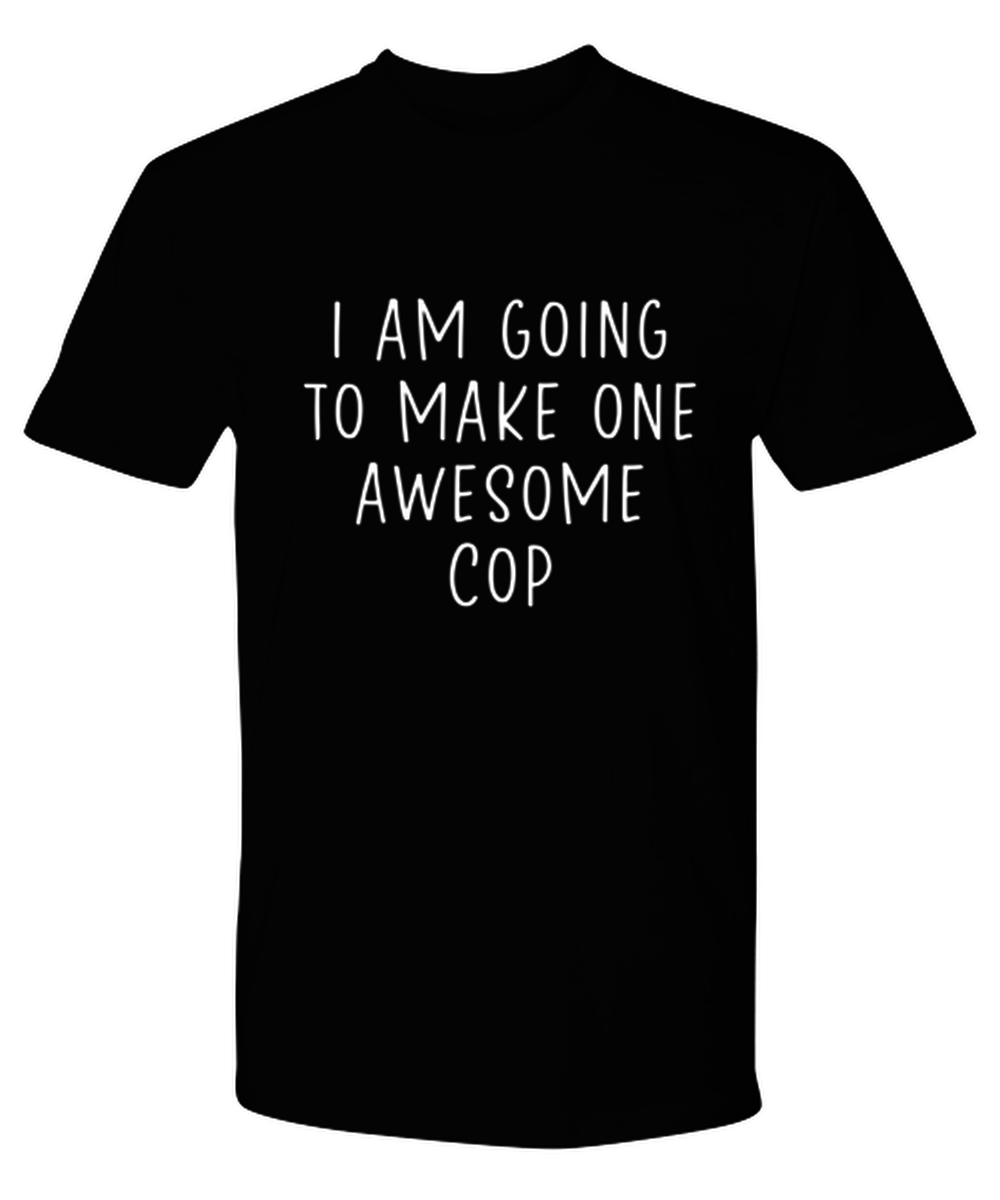 Cop Graduation Tee Shirt Tshirt