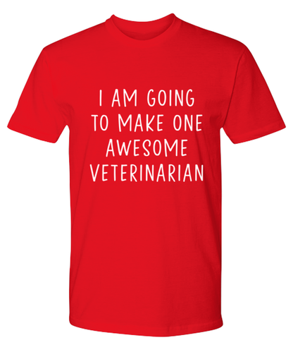 Vet Graduation Tee Shirt Tshirt