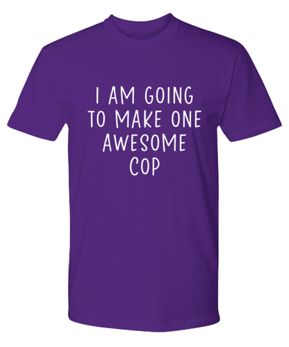 Cop Graduation Tee Shirt Tshirt