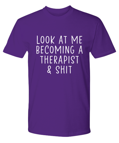 Therapist Graduation Tee Shirt Tshirt