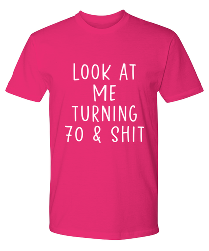 70th Birthday Tee Shirt Tshirt