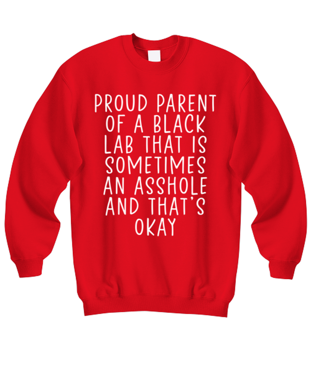 Black Lab Sweatshirt Sweater Shirt