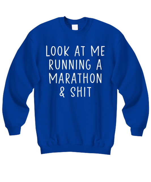 Marathon Sweatshirt Sweater Shirt