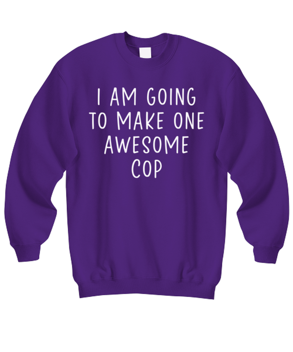 Cop Graduation Sweatshirt Sweater Shirt