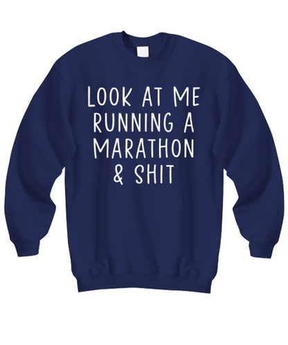 Marathon Sweatshirt Sweater Shirt