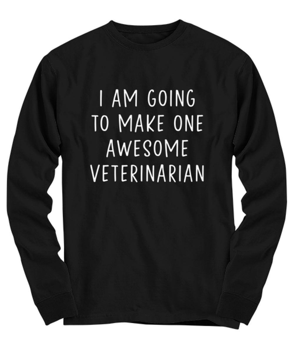 Vet Graduation Long Sleeve Tee Shirt Longsleeve Tshirt