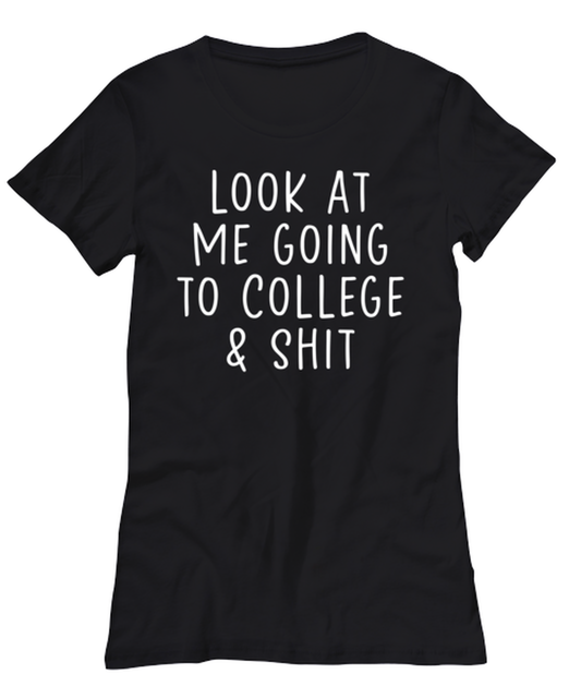 College Student Tee Shirt Tshirt