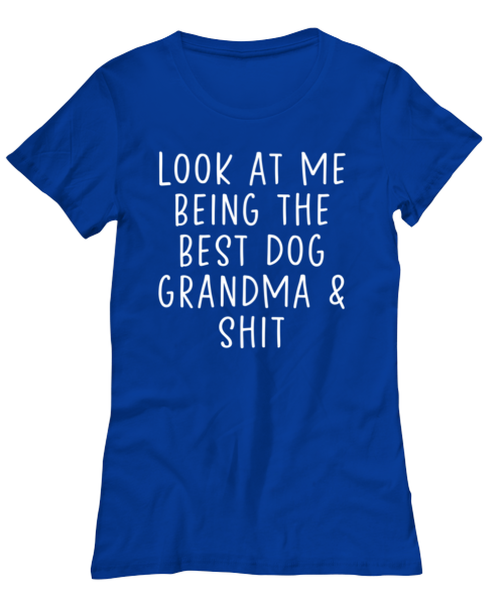 Dog Grandma Women's Tee Shirt Tshirt