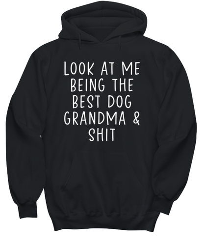 Dog Grandma Hoodie Hooded Sweatshirt