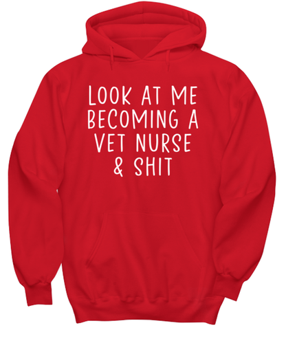 Vet Nurse Hoodie Hooded Sweatshirt