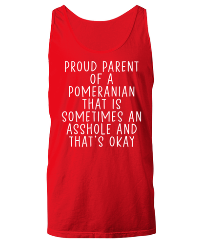 Pomeranian Unisex Tank Top Tank Shirt