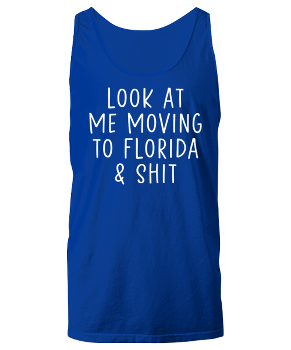 Moving to Florida Unisex Tank Top Tank Shirt