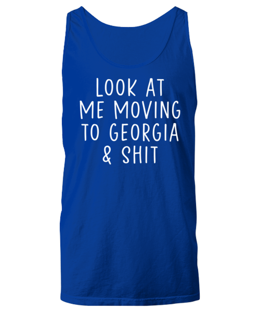 Moving to Georgia Unisex Tank Top Tank Shirt