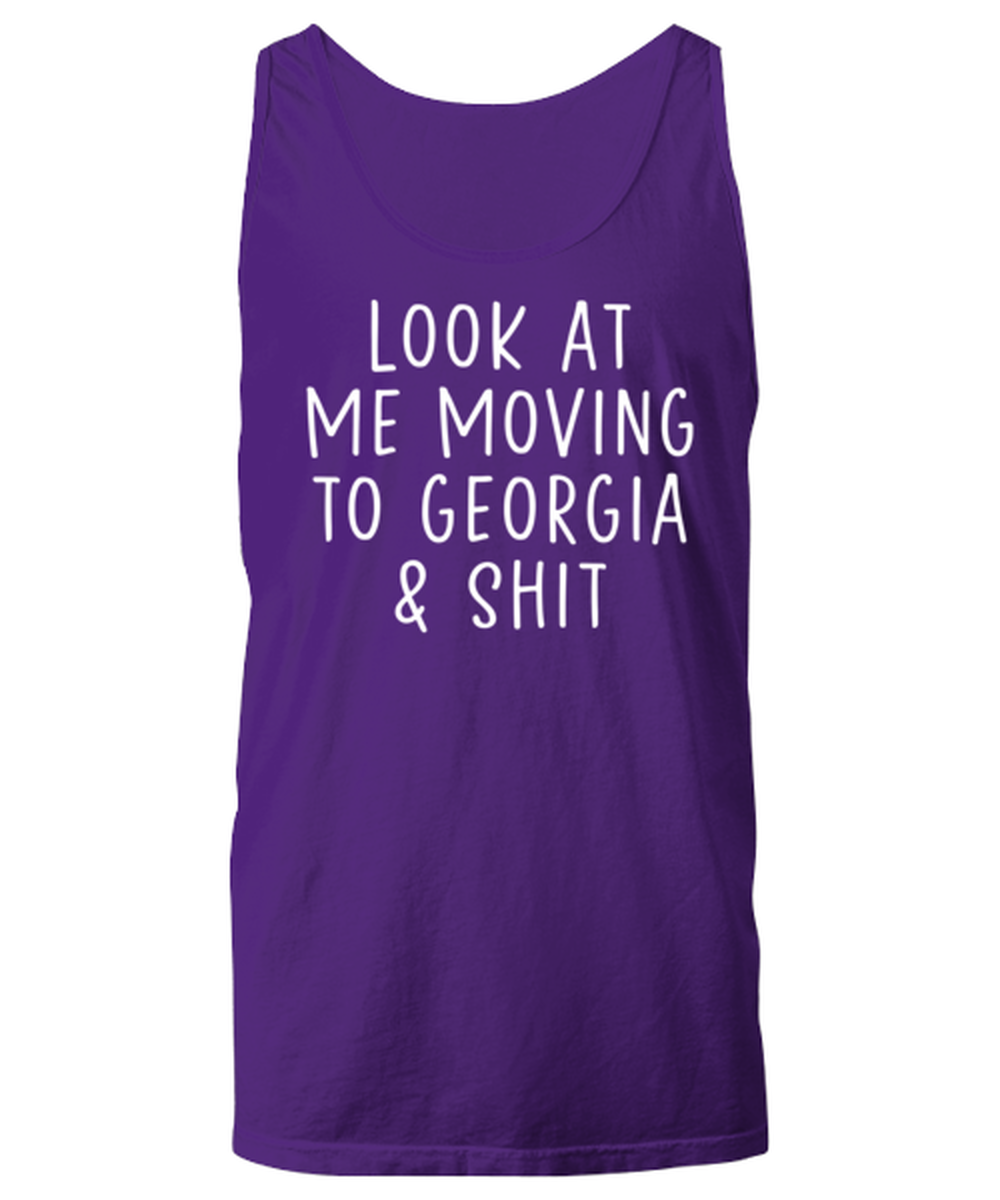 Moving to Georgia Unisex Tank Top Tank Shirt