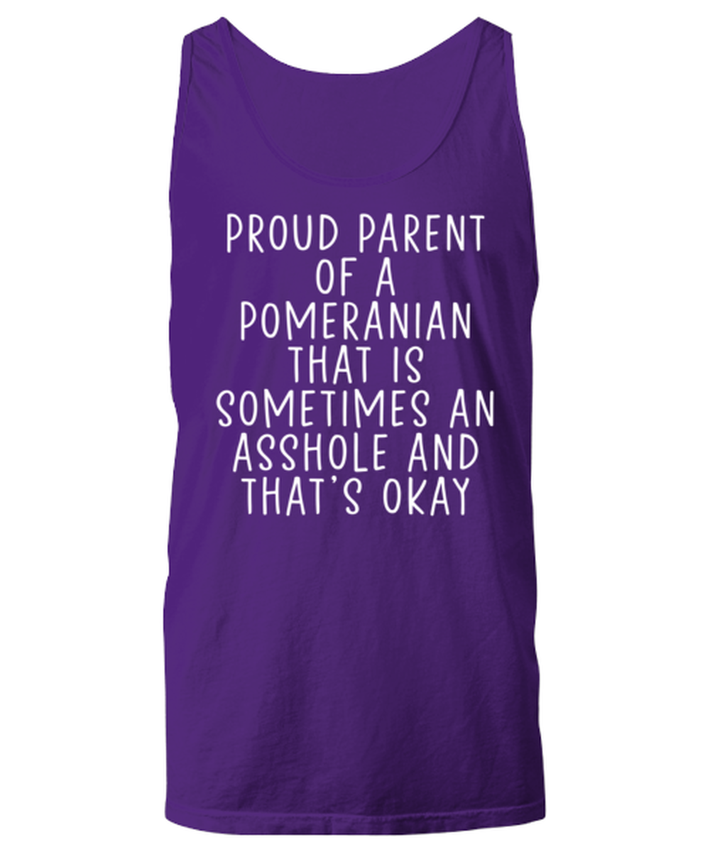 Pomeranian Unisex Tank Top Tank Shirt