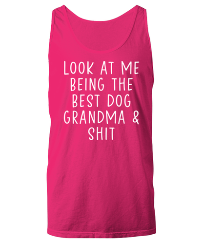 Dog Grandma Unisex Tank Top Tank Shirt