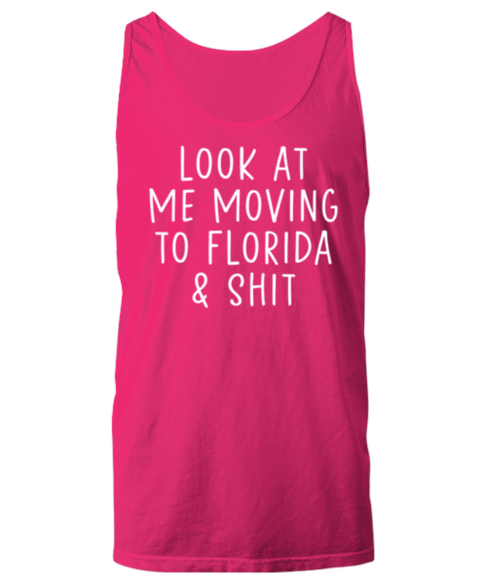 Moving to Florida Unisex Tank Top Tank Shirt