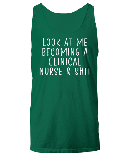 Clinical Nurse Unisex Tank Top Tank Shirt