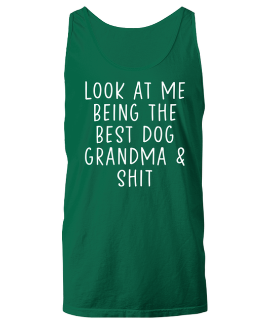 Dog Grandma Unisex Tank Top Tank Shirt