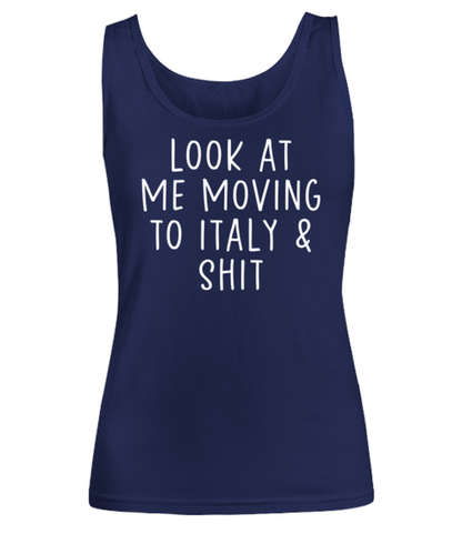 Moving to Italy Women's Tank Top Tank Shirt