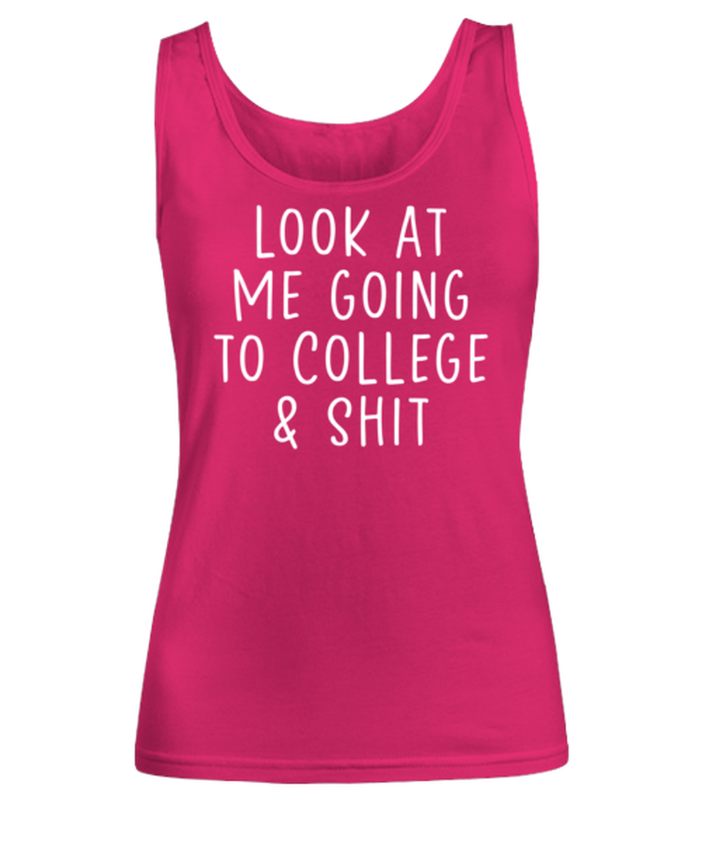 College Student Women's Tank Top Tank Shirt