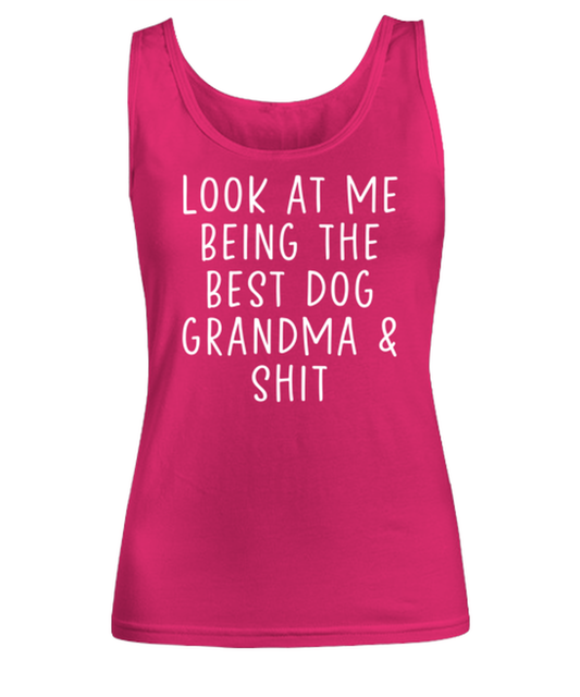 Dog Grandma Women's Tank Top Tank Shirt