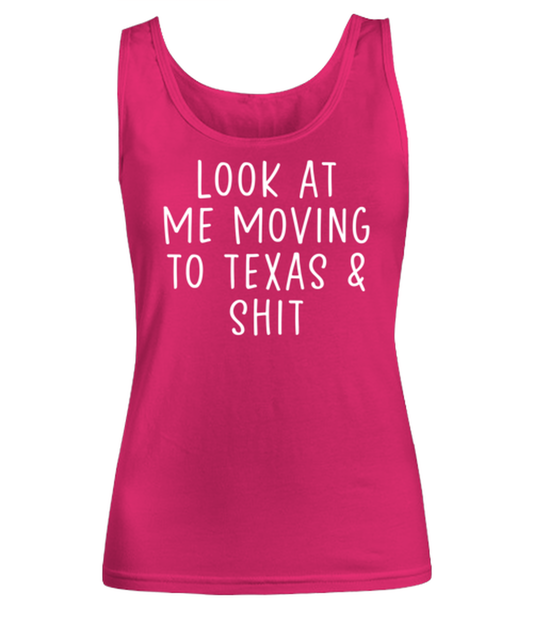 Moving to Texas Women's Tank Top Tank Shirt