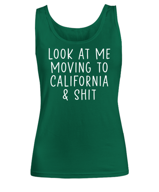 Moving to California Women's Tank Top Tank Shirt