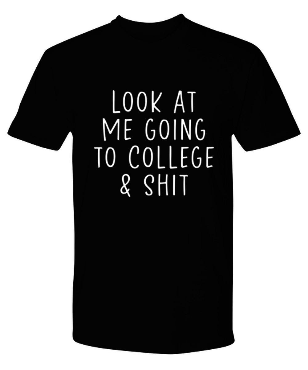 College Student Tee T Shirt Tshirt