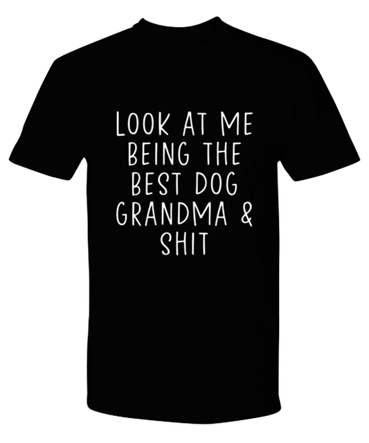 Dog Grandma Tee T Shirt Tshirt