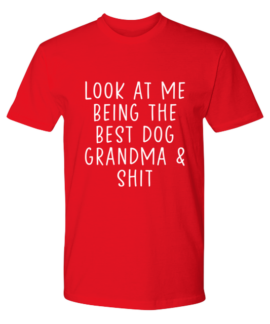 Dog Grandma Tee T Shirt Tshirt