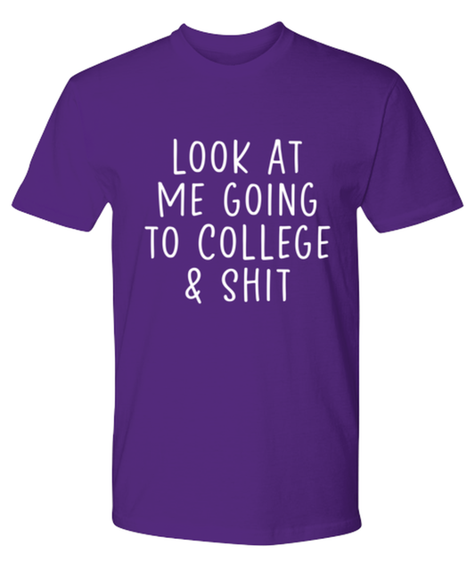 College Student Tee T Shirt Tshirt