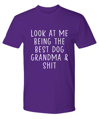 Dog Grandma Tee T Shirt Tshirt