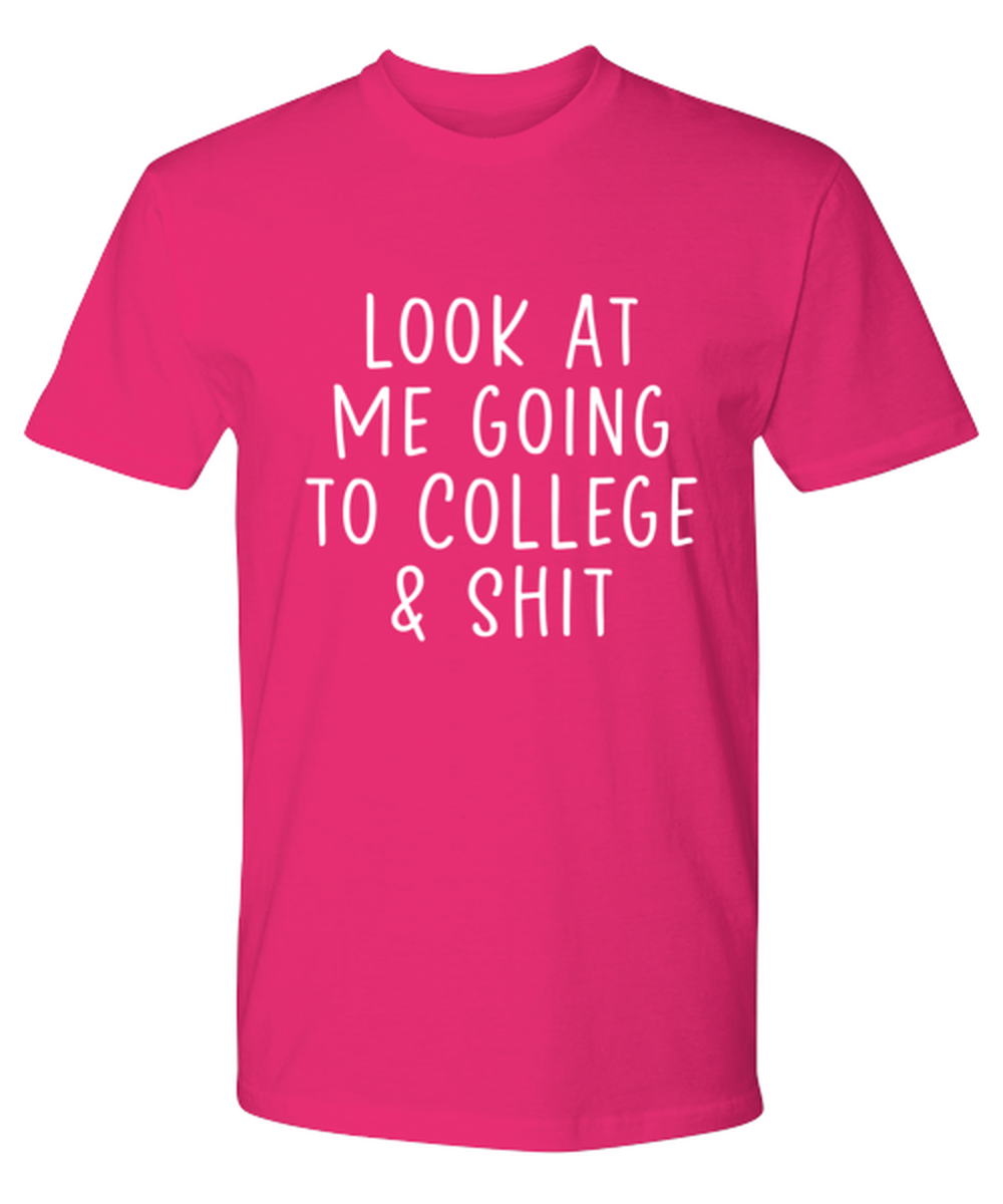 College Student Tee T Shirt Tshirt