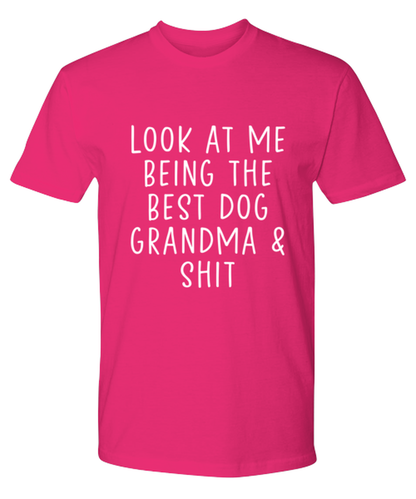 Dog Grandma Tee T Shirt Tshirt