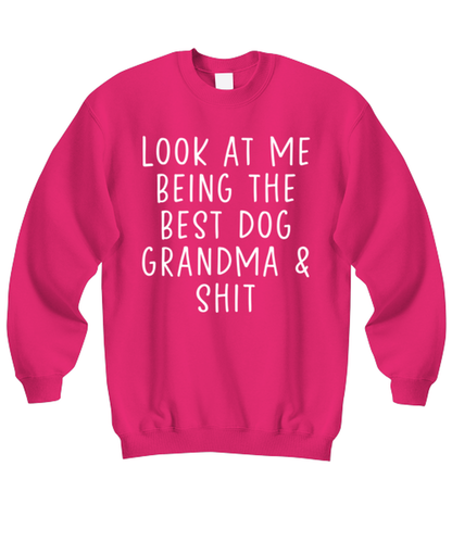 Dog Grandma Sweatshirt Sweater Shirt